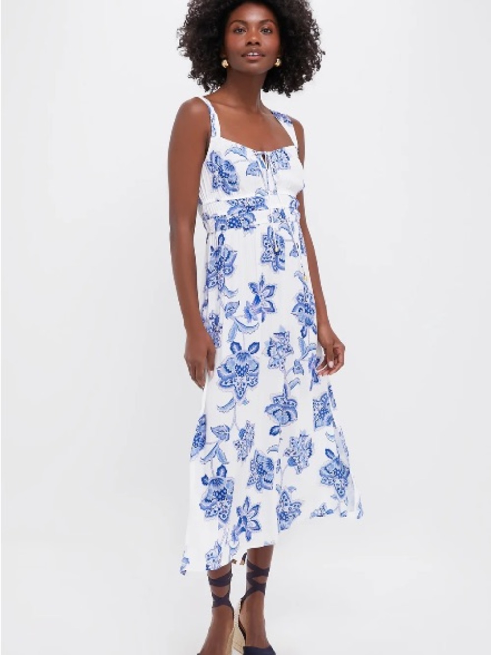 Tuckernuck KIVARI Chiara Midi Dress size S